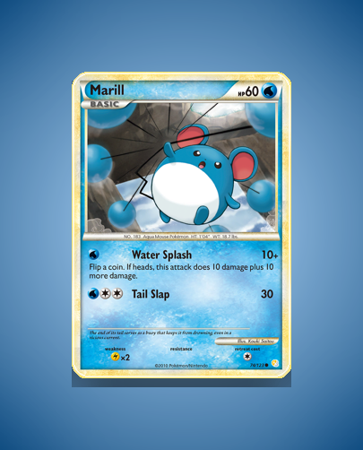 Collector’s Guide: Marill (HeartGold SoulSilver #74)