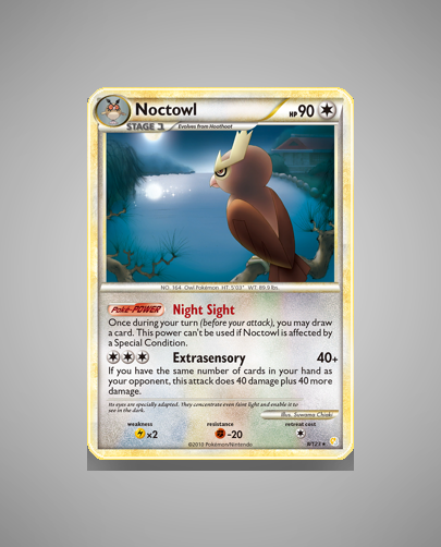 Collector’s Guide: Noctowl (HeartGold SoulSilver #8)