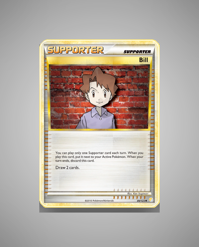 Collector’s Guide: Bill (HeartGold SoulSilver #89)