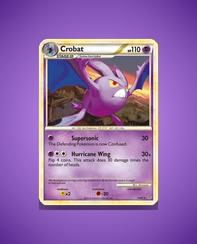 Collector’s Guide: Crobat (HS Unleashed #14)