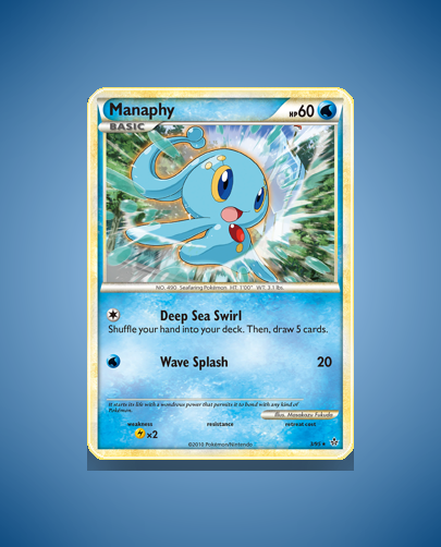 Collector’s Guide: Manaphy (HS Unleashed #3)