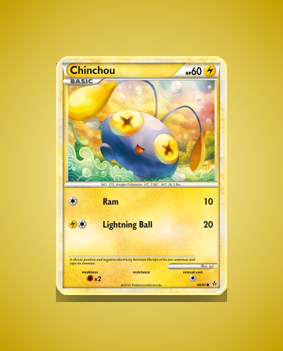 Collector’s Guide: Chinchou (HS Unleashed #48)