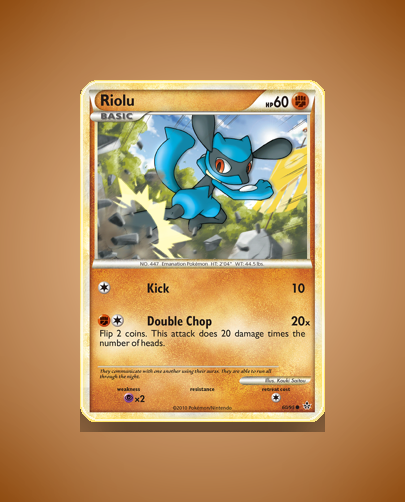 Collector’s Guide: Riolu (HS Unleashed #60)