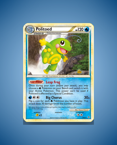 Collector’s Guide: Politoed (HS Unleashed #7)