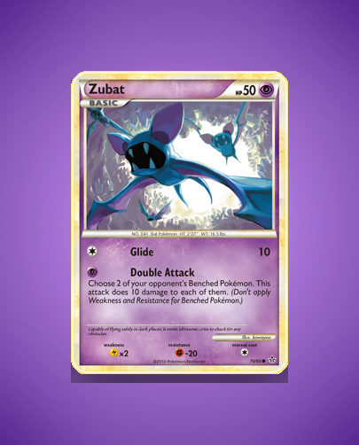Collector’s Guide: Zubat (HS Unleashed #70)