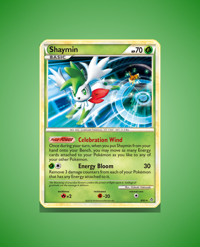 Collector’s Guide: Shaymin (HS Unleashed #8)