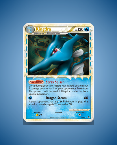 Collector’s Guide: Kingdra (HS Unleashed #85)