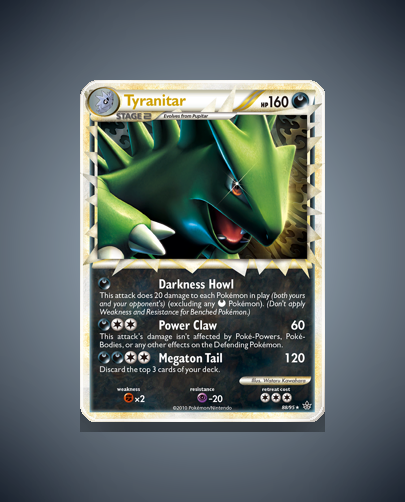 Collector’s Guide: Tyranitar (HS Unleashed #88)