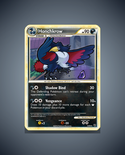Collector’s Guide: Honchkrow (HS Undaunted #16)