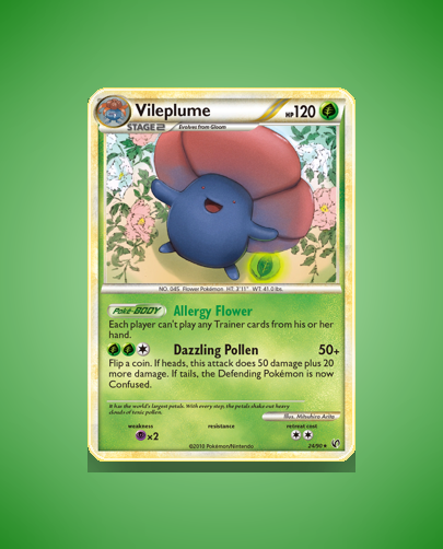 Collector’s Guide: Vileplume (HS Undaunted #24)