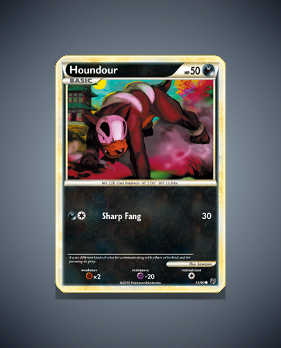 Collector’s Guide: Houndour (HS Undaunted #53)