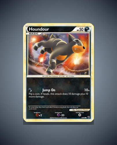 Collector’s Guide: Houndour (HS Undaunted #54)