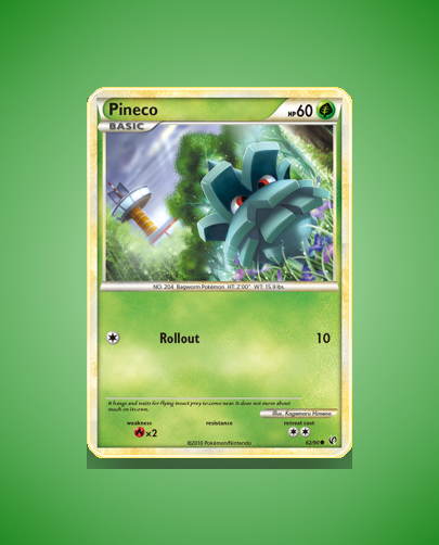 Collector’s Guide: Pineco (HS Undaunted #62)