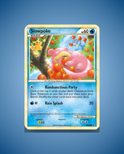 Collector’s Guide: Slowpoke (HS Undaunted #66)