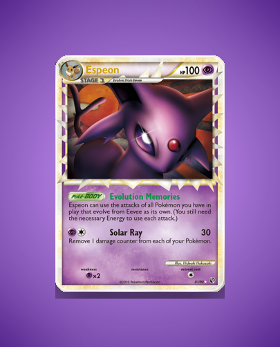 Collector’s Guide: Espeon (HS Undaunted #81)