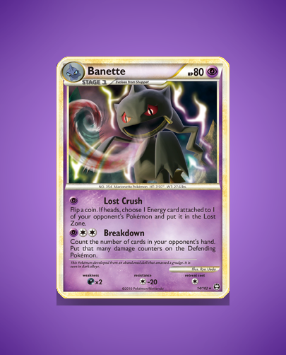 Collector’s Guide: Banette (HS Triumphant #14)