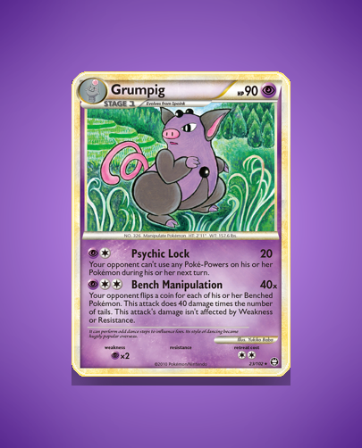 Collector’s Guide: Grumpig (HS Triumphant #23)