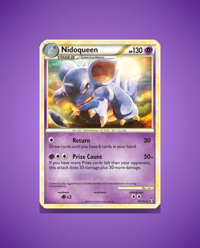 Collector’s Guide: Nidoqueen (HS Triumphant #28)