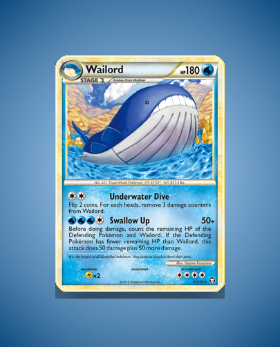 Collector’s Guide: Wailord (HS Triumphant #31)