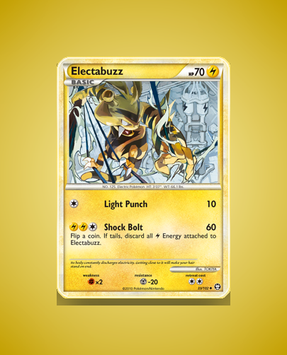 Collector’s Guide: Electabuzz (HS Triumphant #33)