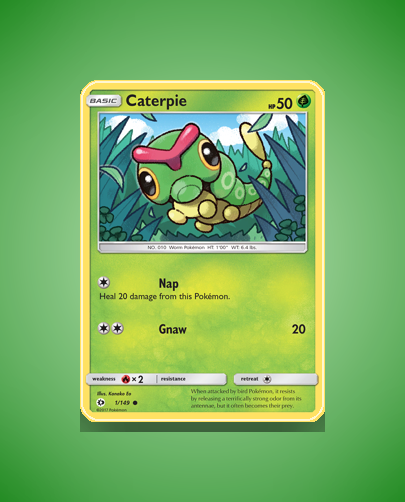 Collector’s Guide: Caterpie (Sun Moon #1)