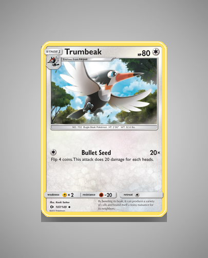 Collector’s Guide: Trumbeak (Sun Moon #107)