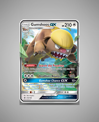 Collector’s Guide: Gumshoos-GX (Sun Moon #110)