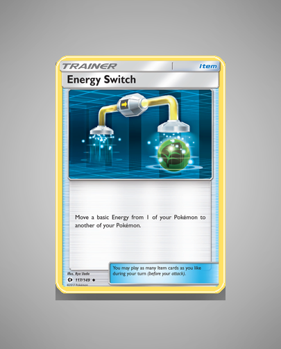 Collector’s Guide: Energy Switch (Sun Moon #117)