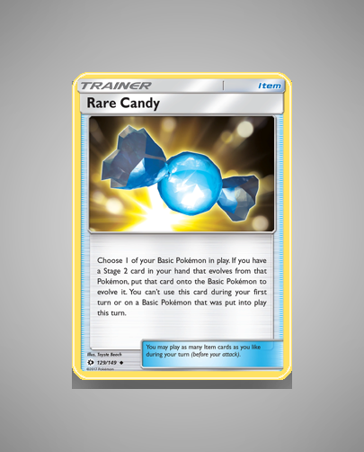 Collector’s Guide: Rare Candy (Sun Moon #129)
