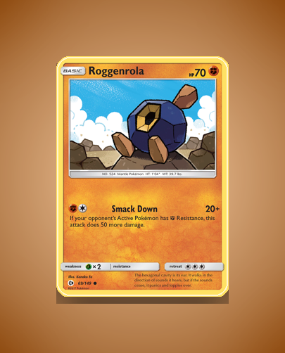 Collector’s Guide: Roggenrola (Sun Moon #69)