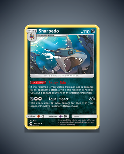 Collector’s Guide: Sharpedo (Sun Moon #82)