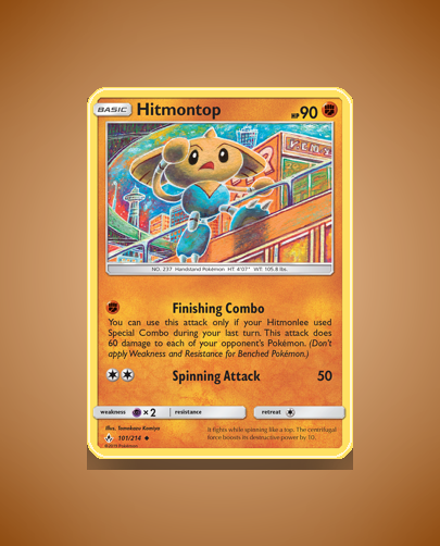 Collector’s Guide: Hitmontop (Unbroken Bonds #101)