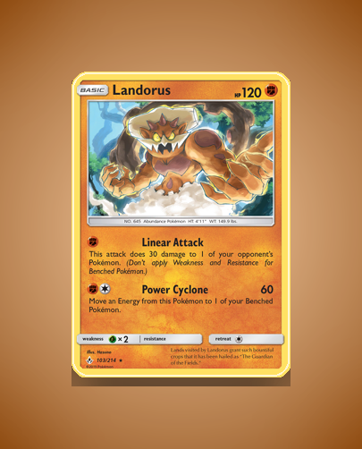 Collector’s Guide: Landorus (Unbroken Bonds #103)