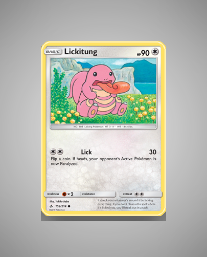 Collector’s Guide: Lickitung (Unbroken Bonds #152)