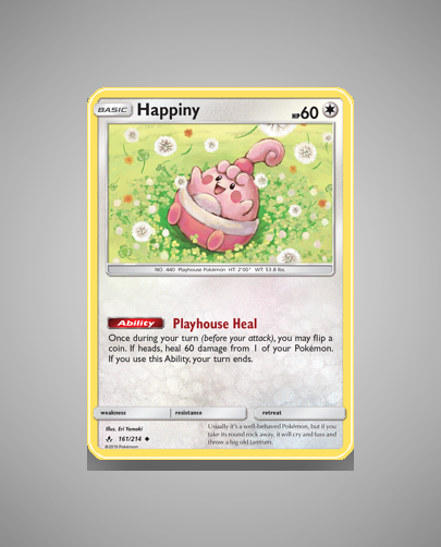 Collector’s Guide: Happiny (Unbroken Bonds #161)