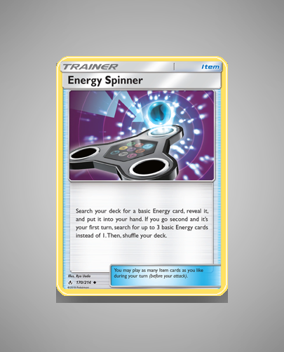 Collector’s Guide: Energy Spinner (Unbroken Bonds #170)