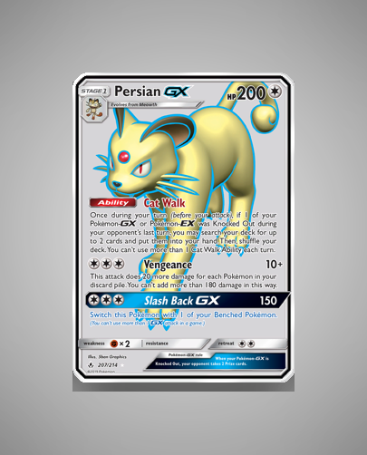 Collector’s Guide: Persian-GX (Unbroken Bonds #207)