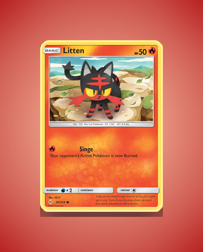 Collector’s Guide: Litten (Unbroken Bonds #26)