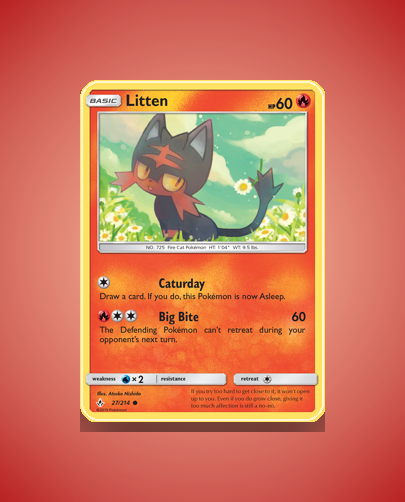 Collector’s Guide: Litten (Unbroken Bonds #27)