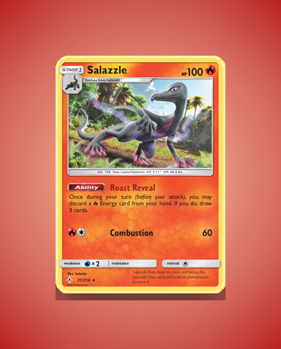 Collector’s Guide: Salazzle (Unbroken Bonds #31)