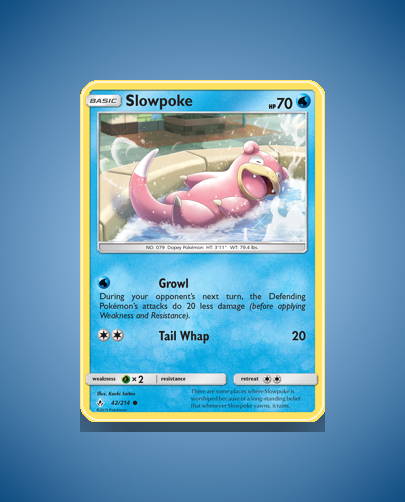 Collector’s Guide: Slowpoke (Unbroken Bonds #42)