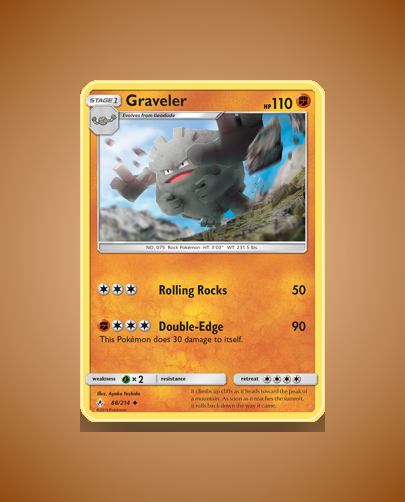 Collector’s Guide: Graveler (Unbroken Bonds #88)