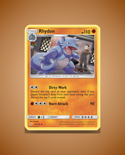 Collector’s Guide: Rhydon (Unbroken Bonds #94)