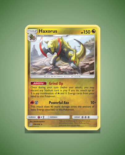 Collector’s Guide: Haxorus (Unified Minds #156)