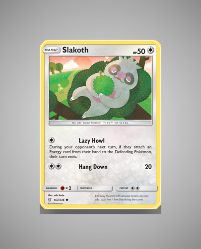 Collector’s Guide: Slakoth (Unified Minds #167)