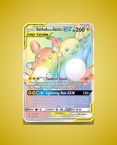 Collector’s Guide: Raichu & Alolan Raichu-GX (Unified Minds #241)