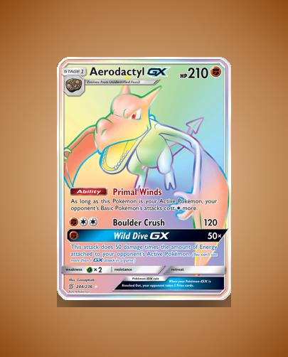 Collector’s Guide: Aerodactyl-GX (Unified Minds #244)