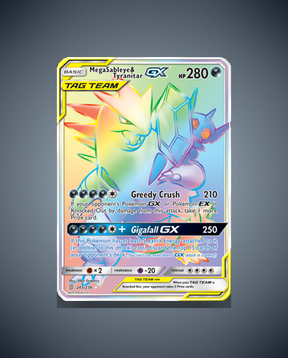Collector’s Guide: Mega Sableye & Tyranitar-GX (Unified Minds #245)