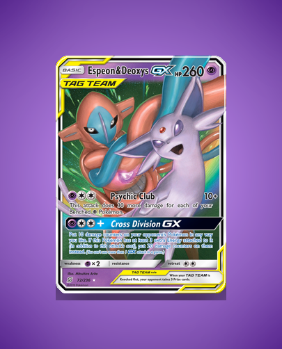 Collector’s Guide: Espeon & Deoxys-GX (Unified Minds #72)