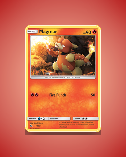 Collector’s Guide: Magmar (Hidden Fates #10)